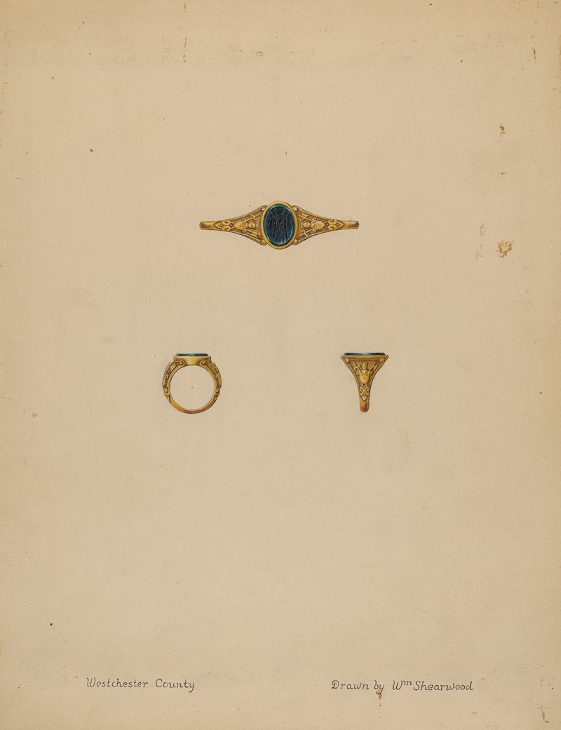 William P. Shearwood - Seal Ring