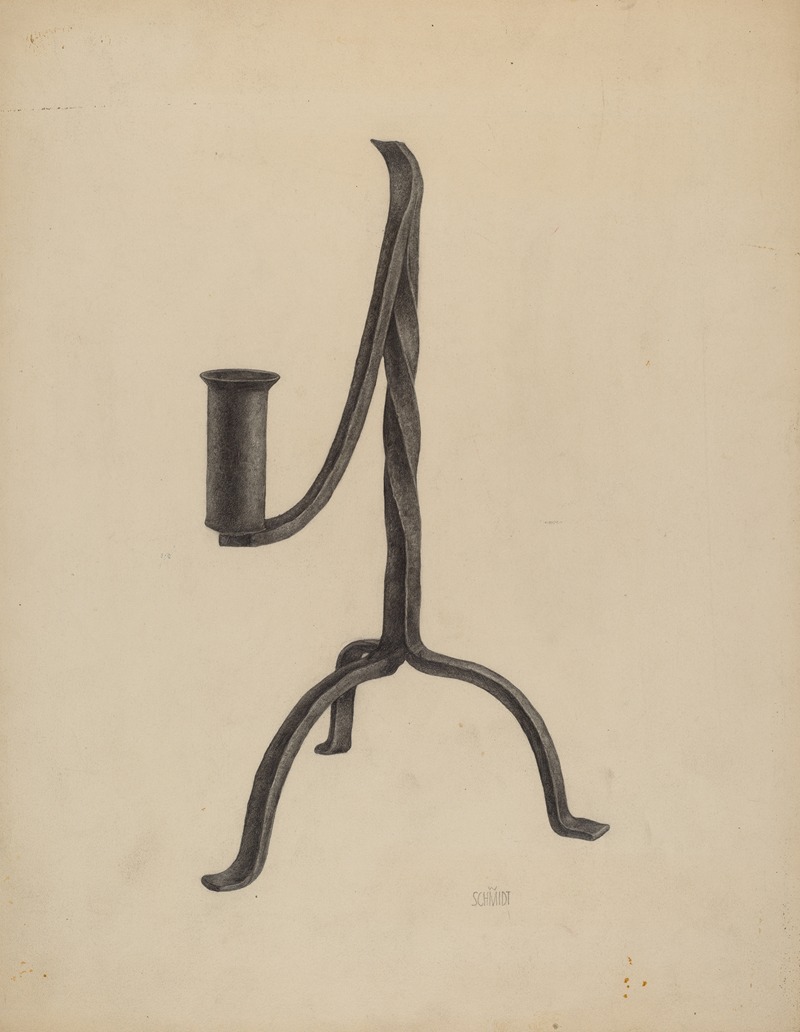 William Schmidt - Three Legged Candlestick