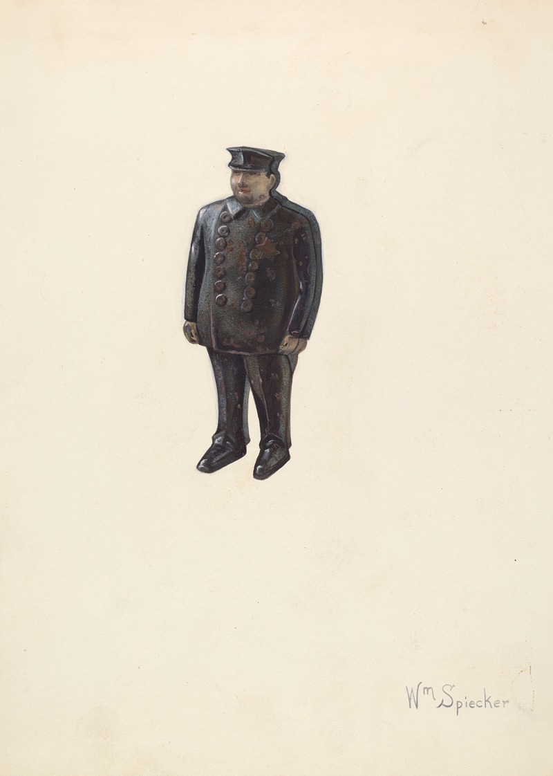 William Spiecker - Bank – Policeman