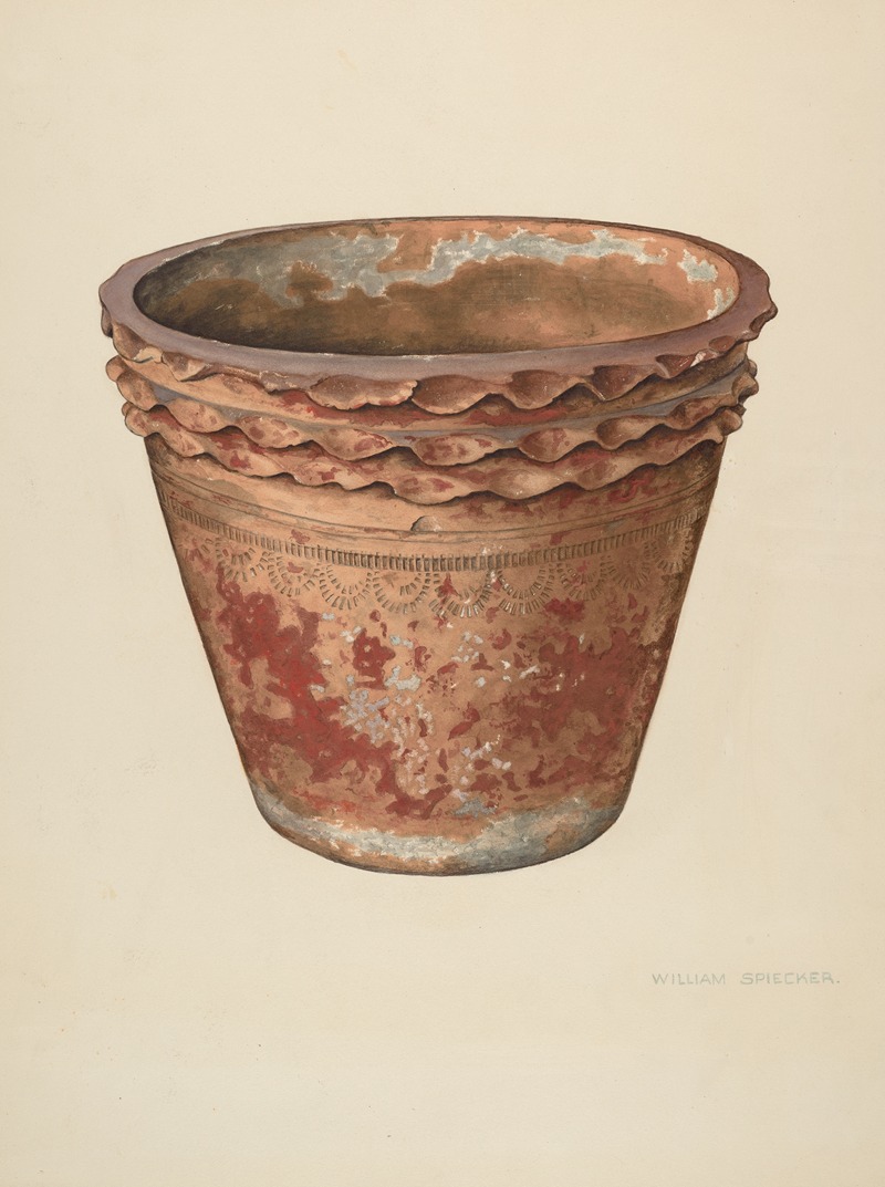 William Spiecker - Flower Pot
