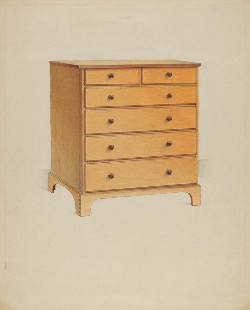 Winslow Rich - Shaker Chest of Drawers