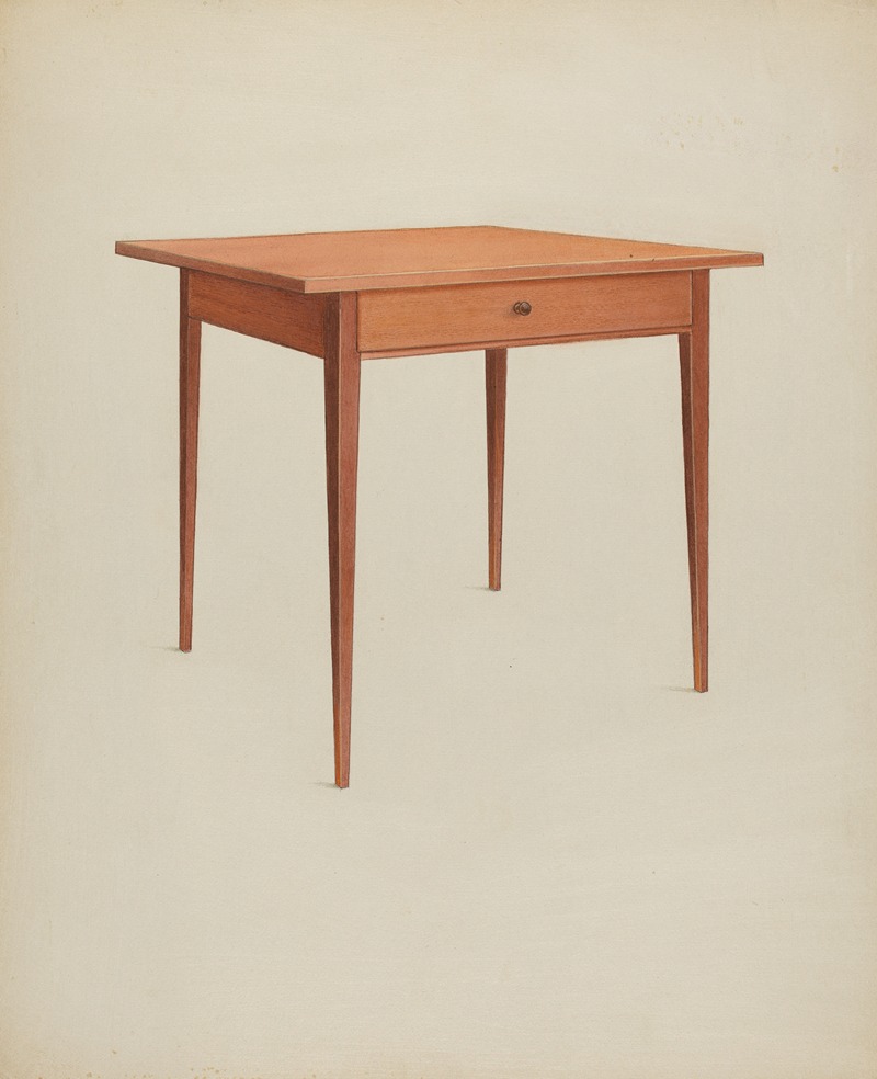 Winslow Rich - Shaker Table