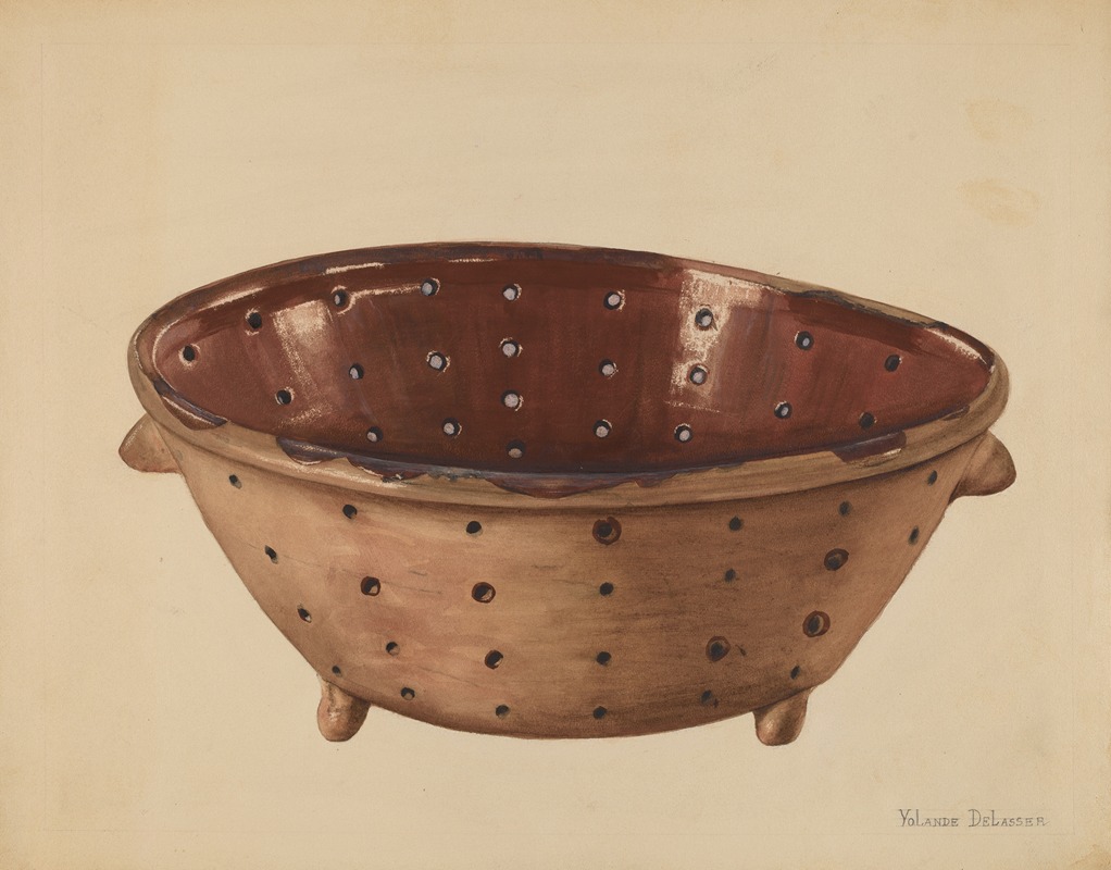 Yolande Delasser - Colander