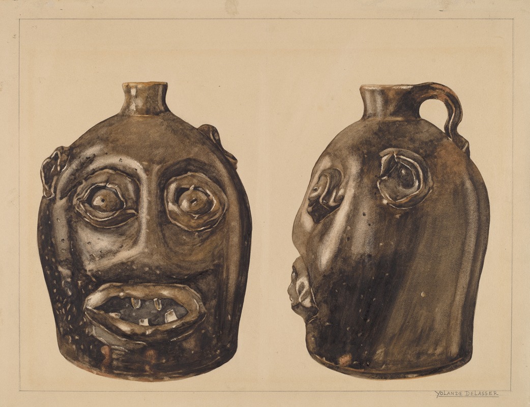 Yolande Delasser - Grotesque Jug