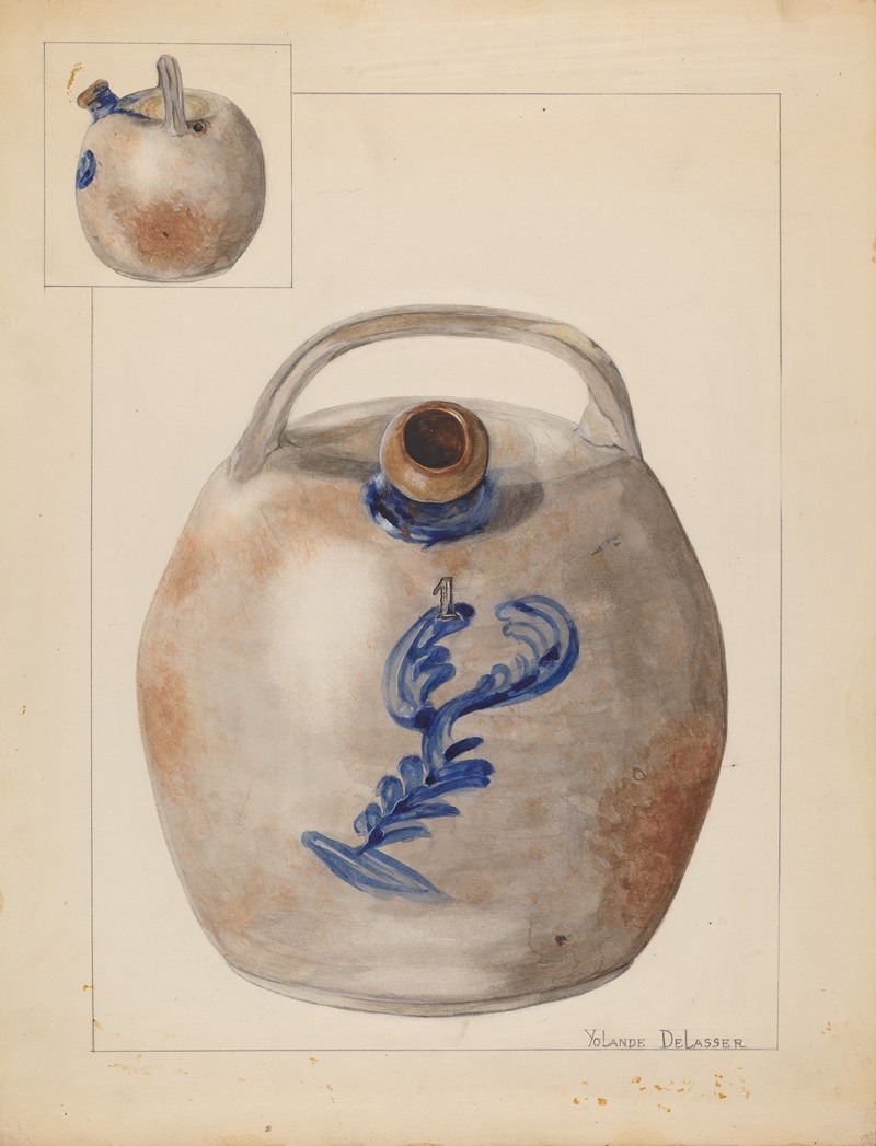 Yolande Delasser - Harvester Jug