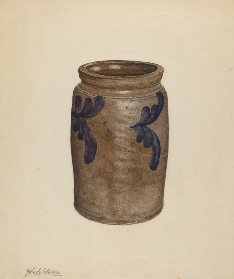 Yolande Delasser - Jar