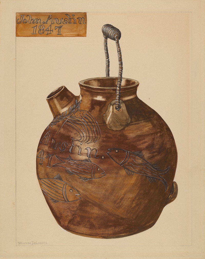 Yolande Delasser - Jug for Batter