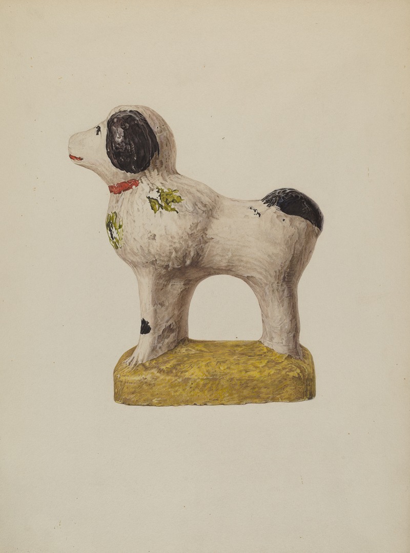 Zabelle Missirian - Chalkware Dog