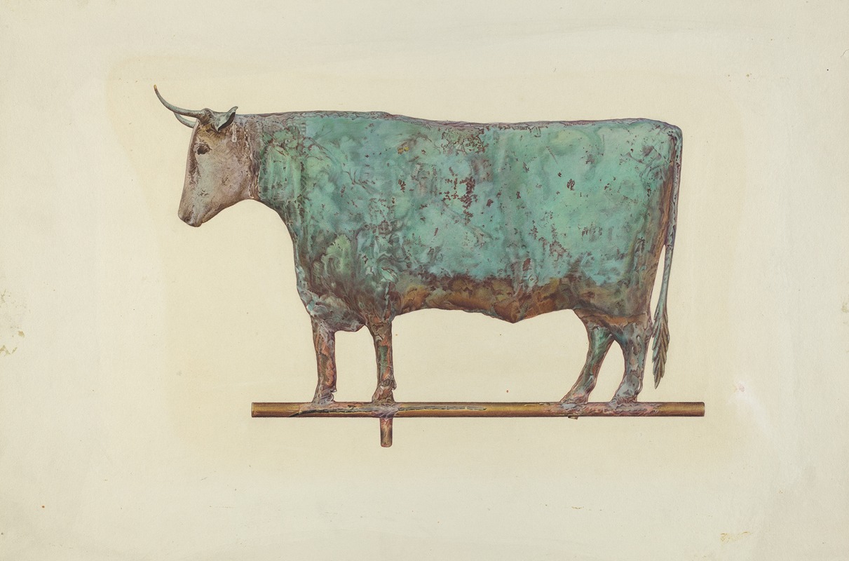 Zabelle Missirian - Steer Weather Vane