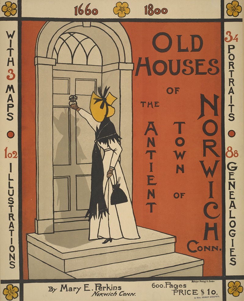 Anonymous - Old Houses Of The Antient [Sic] Town Of Norwich Conn