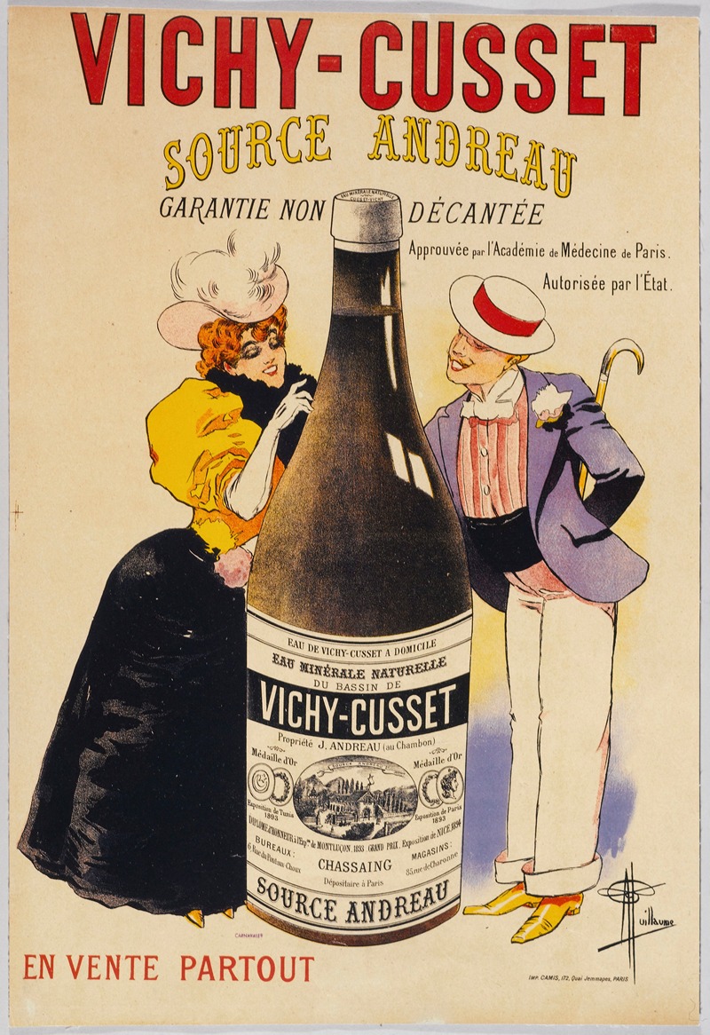 Albert Guillaume - Vichy-Cusset Source Andreau