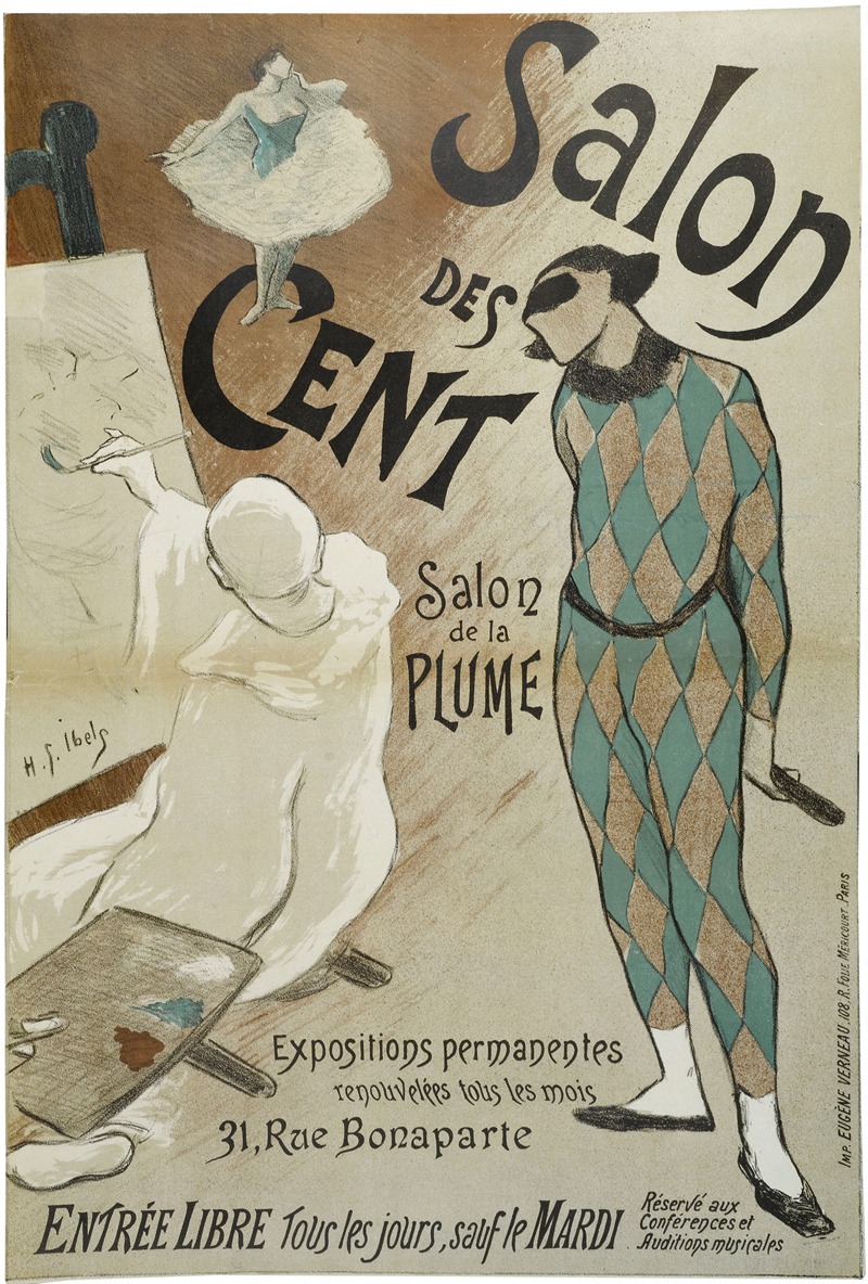 Henri-Gabriel Ibels - Salon Des Cent, Salon De La  Plume