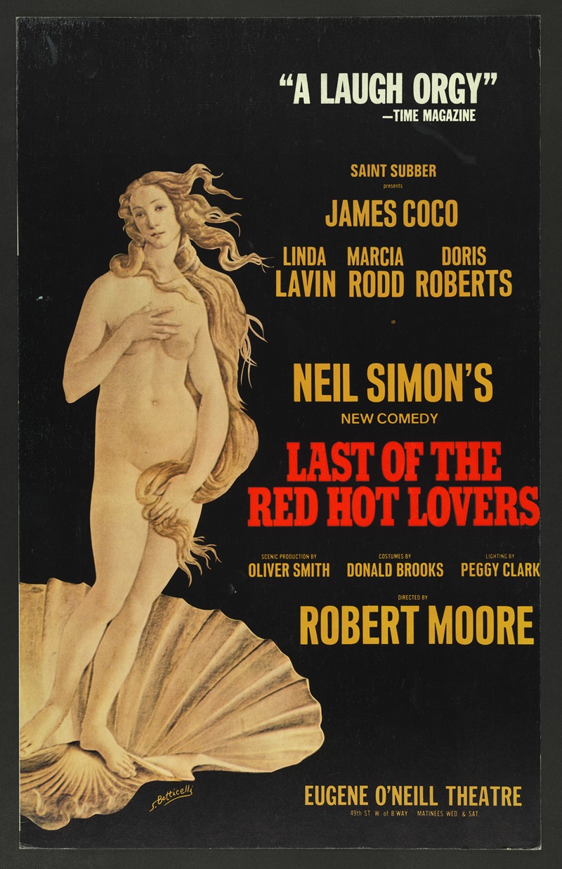 Artcraft Lithograph - Last of the red hot lovers