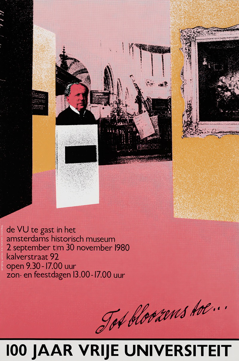 Carel Bos - 100 jaar Vrije Universiteit