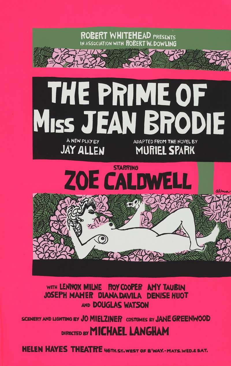 Artcraft Lithograph - The Prime of Miss Jean Brodie