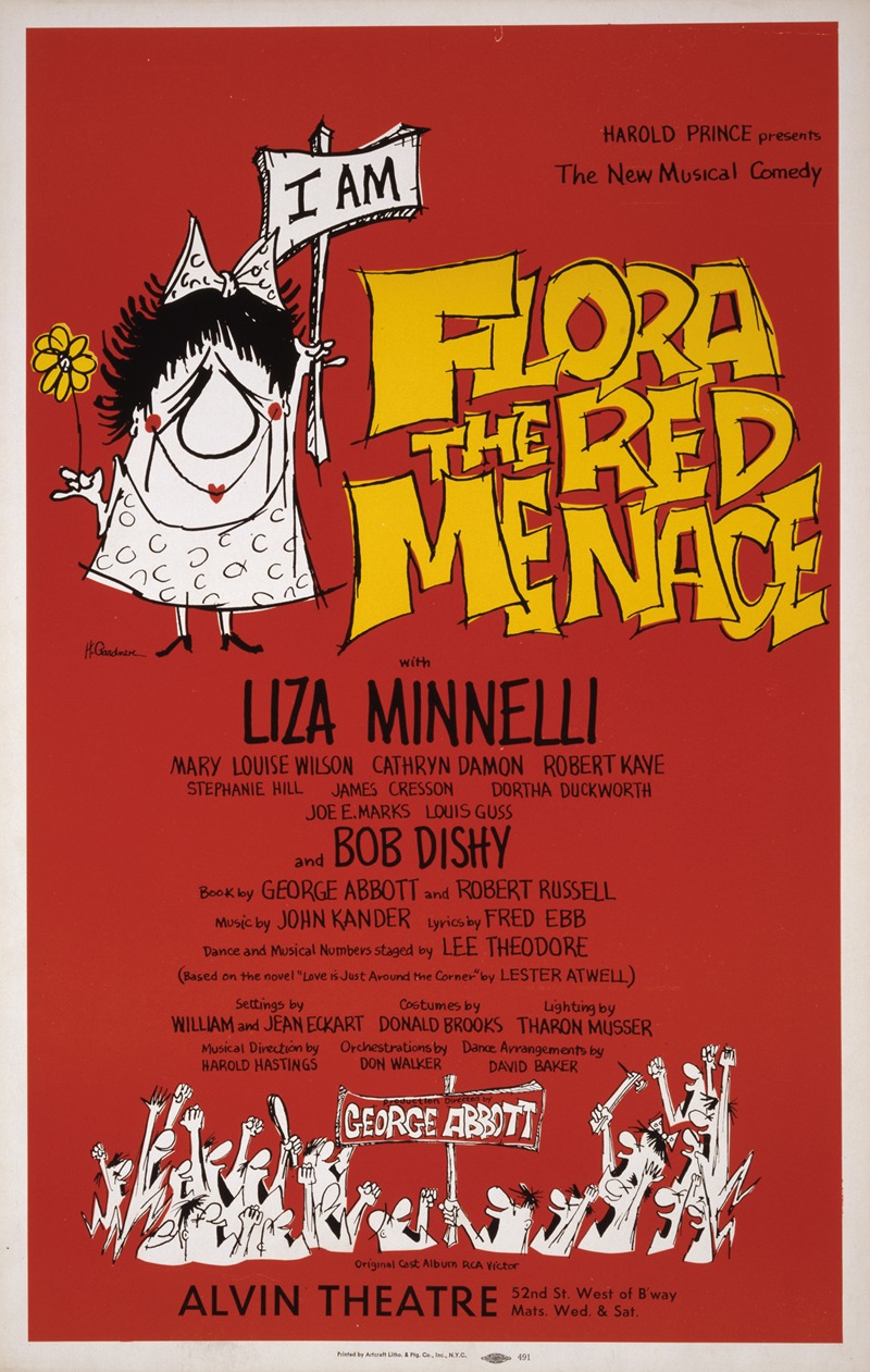 H. Gardner - Flora the red menace
