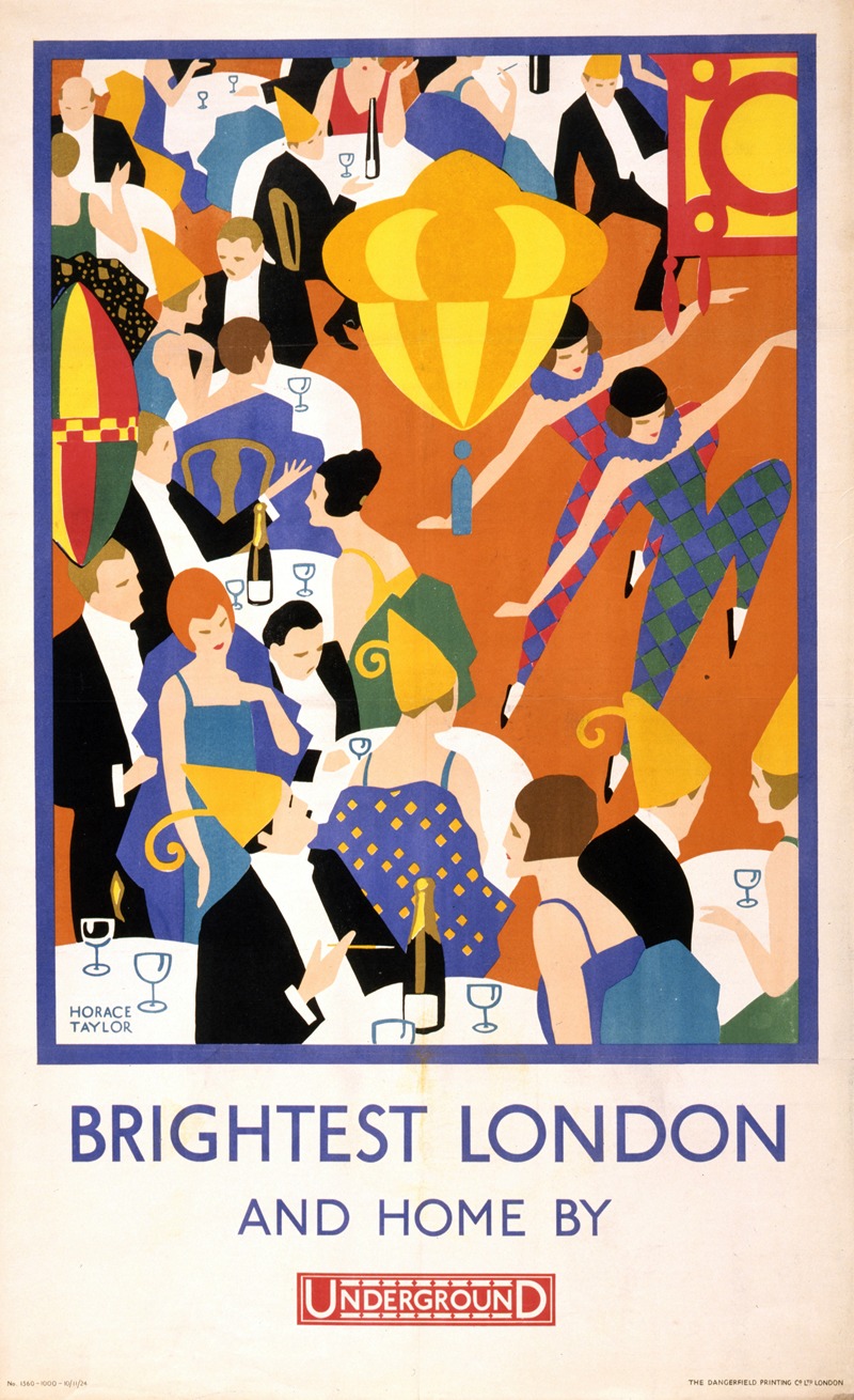 Horace Taylor - Brightest London, and home by Underground