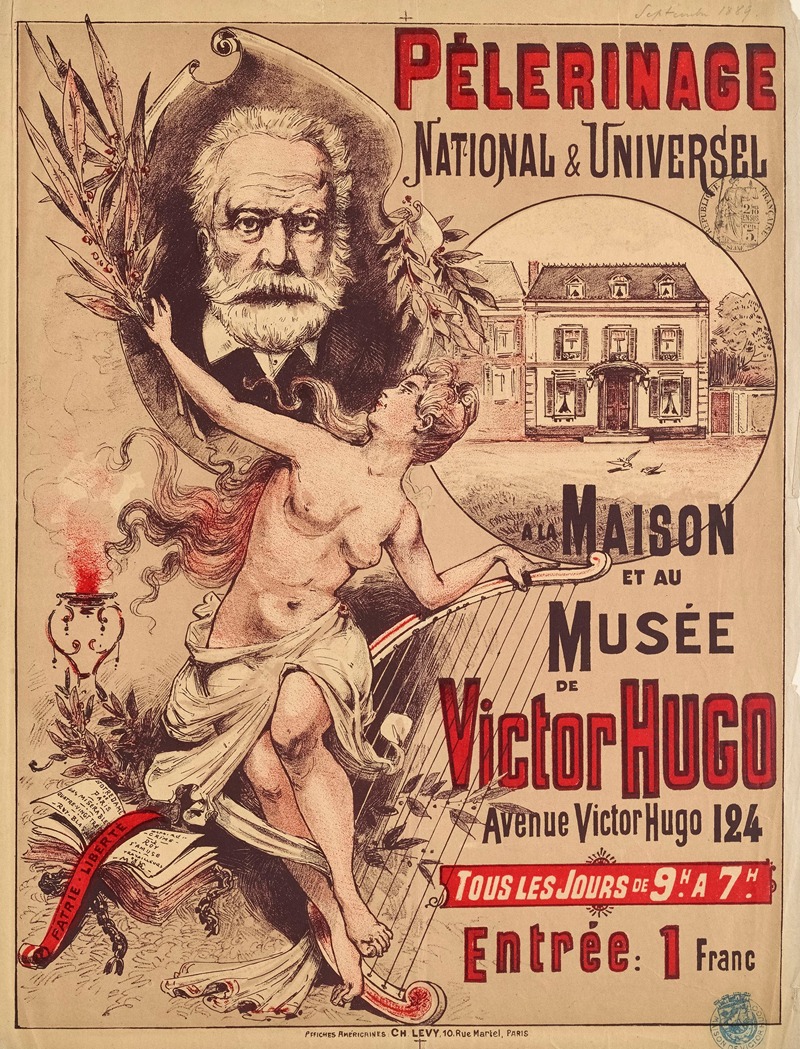 Anonymous - Pélerinage National Et Universel À La Maison Et Au Musée De Victor Hugo