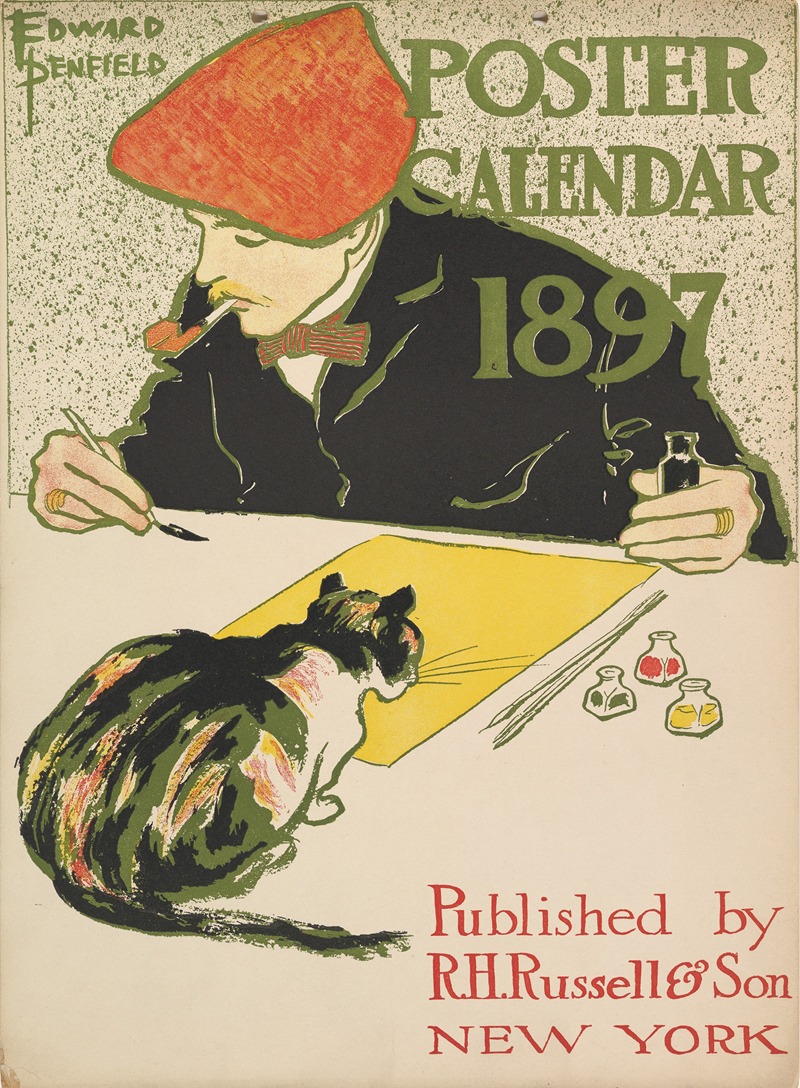 Edward Penfield - Cover for 1897 Calendar