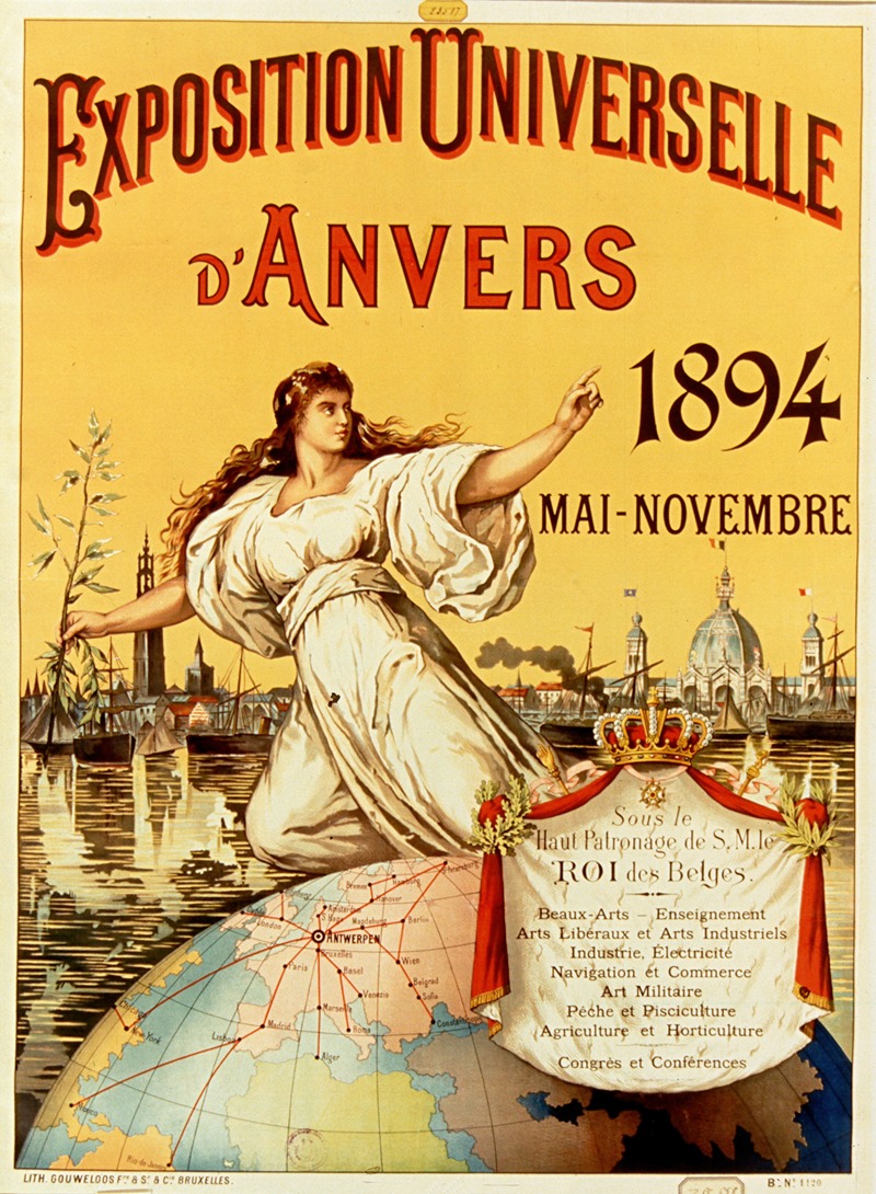 Gouweloos frères - Universal Exhibition Antwerp 1894