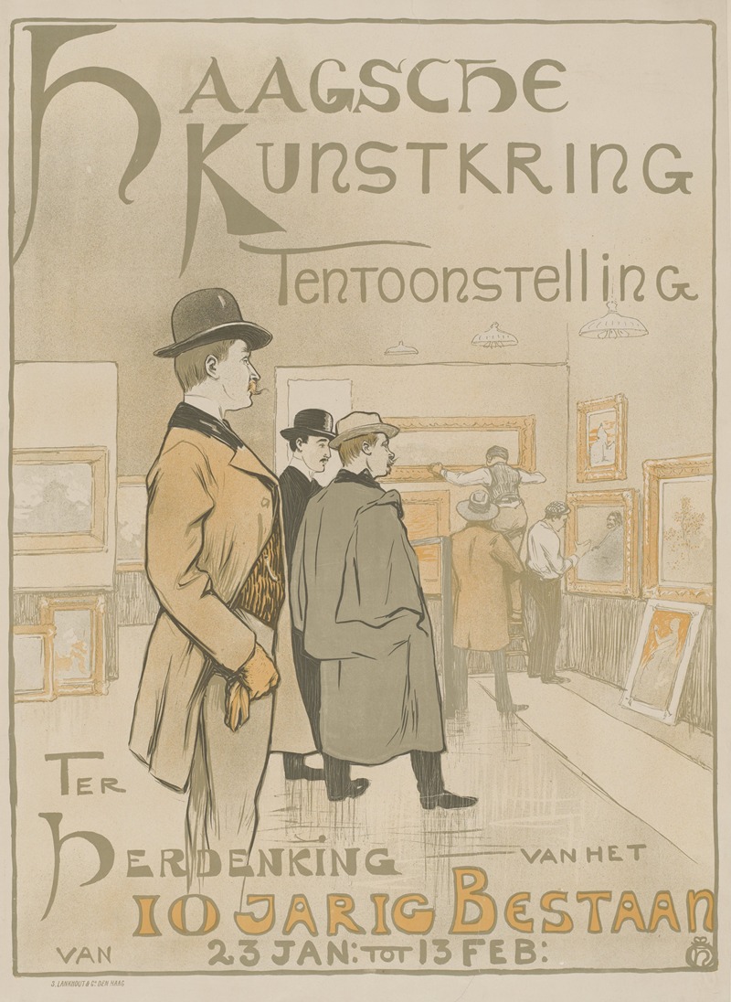Henricus - Haagsche Kunstkring Tentoonstelling ter herdenking van het 10 jarig bestaan van 23 jan tot 13 feb