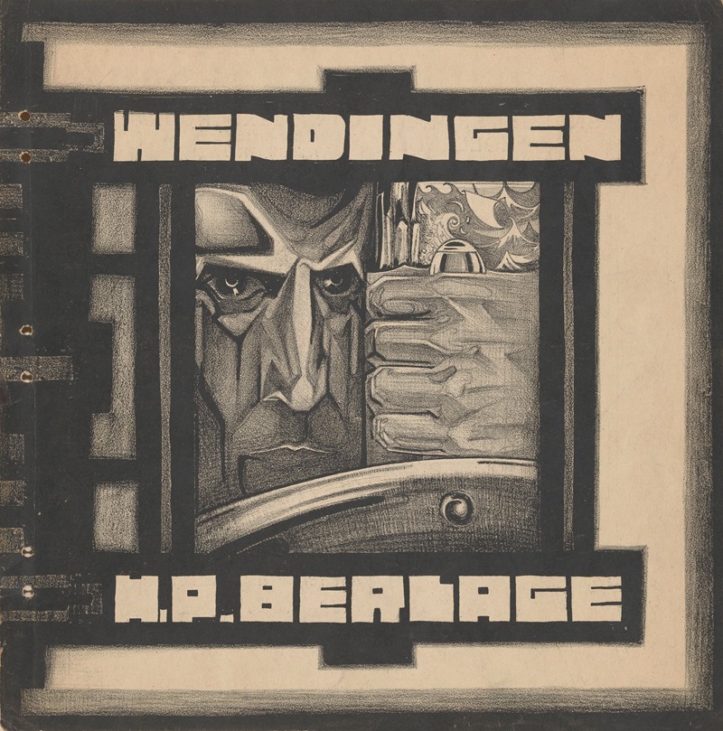 Jac Jongert - Voorkant omslag Wendingen 1920