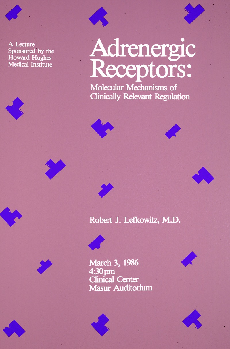 National Institutes of Health - Adrenergic receptors; molecular mechanisms of clinically relevant regulation