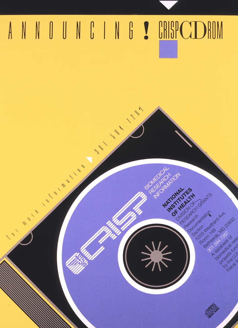 National Institutes of Health - Announcing! CRISP CD-ROM