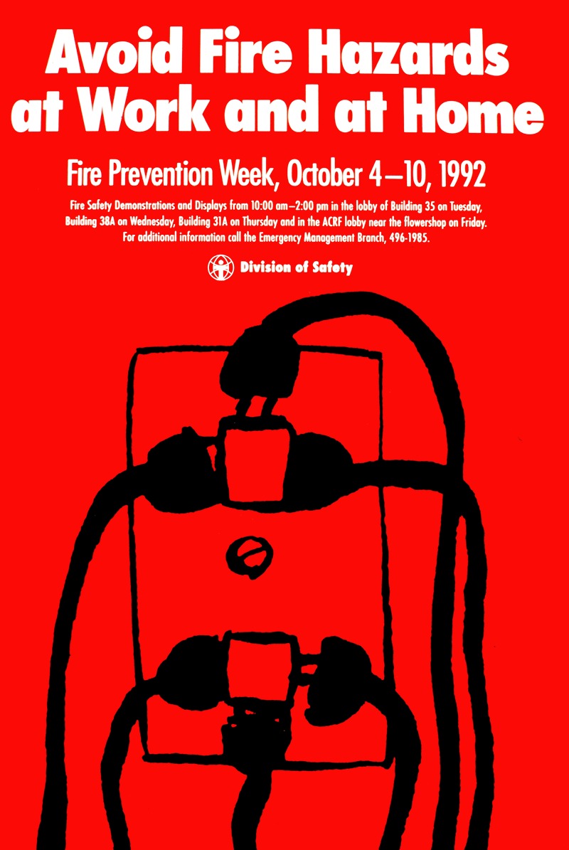 National Institutes of Health - Avoid fire hazards at work and at home
