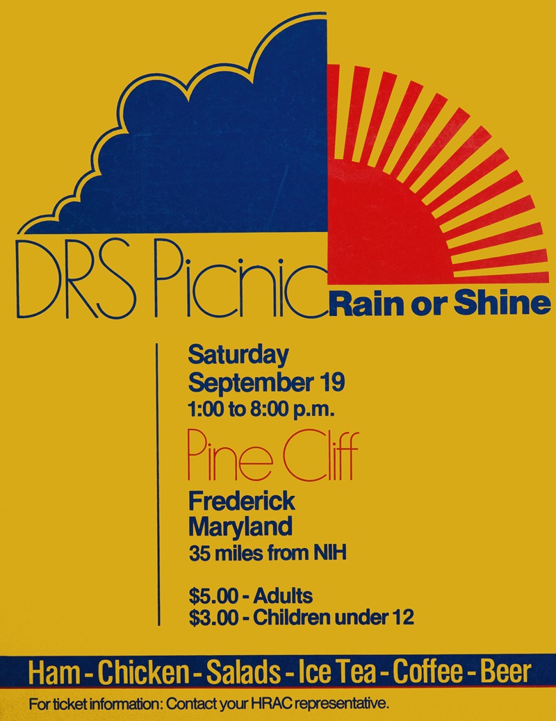 National Institutes of Health - DRS picnic, rain or shine