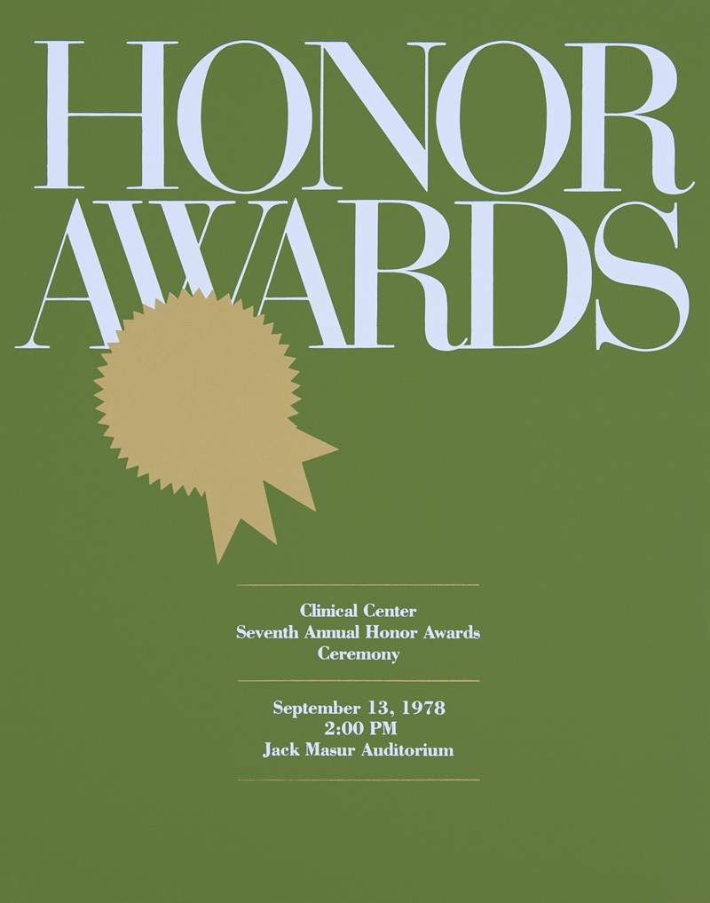 National Institutes of Health - Honor awards