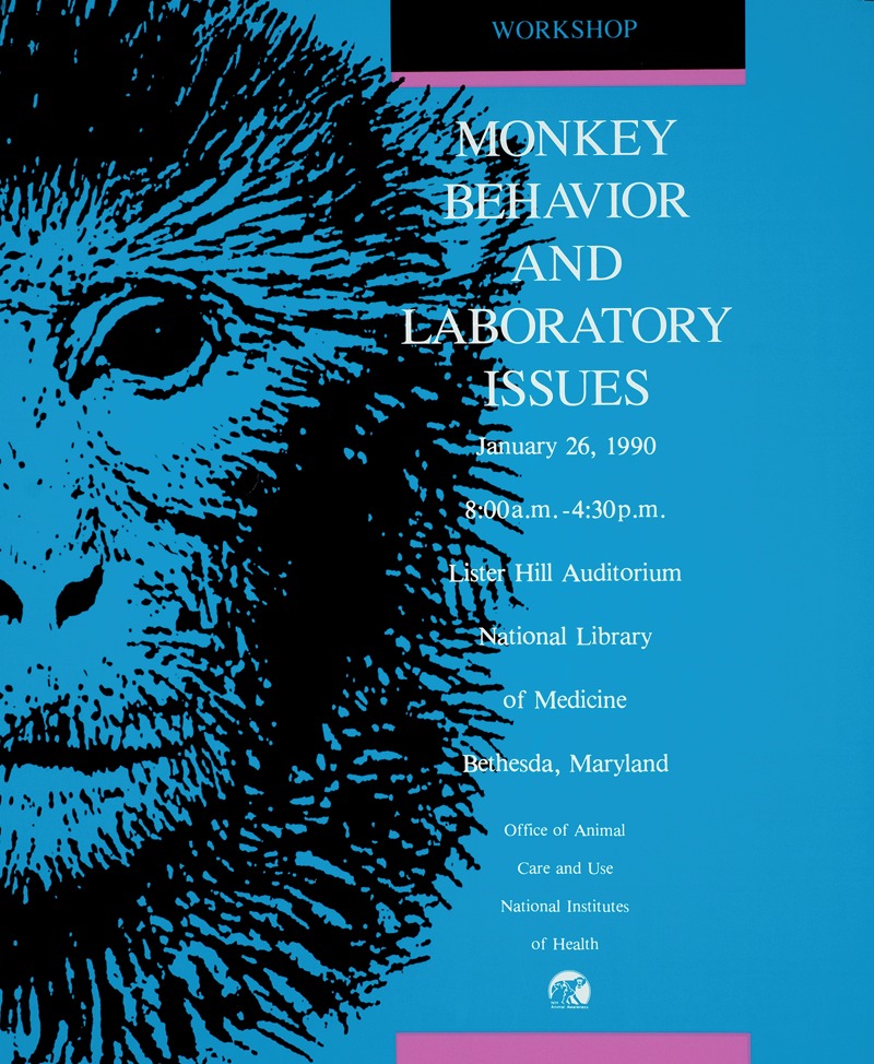 National Institutes of Health - Monkey behavior and laboratory issues