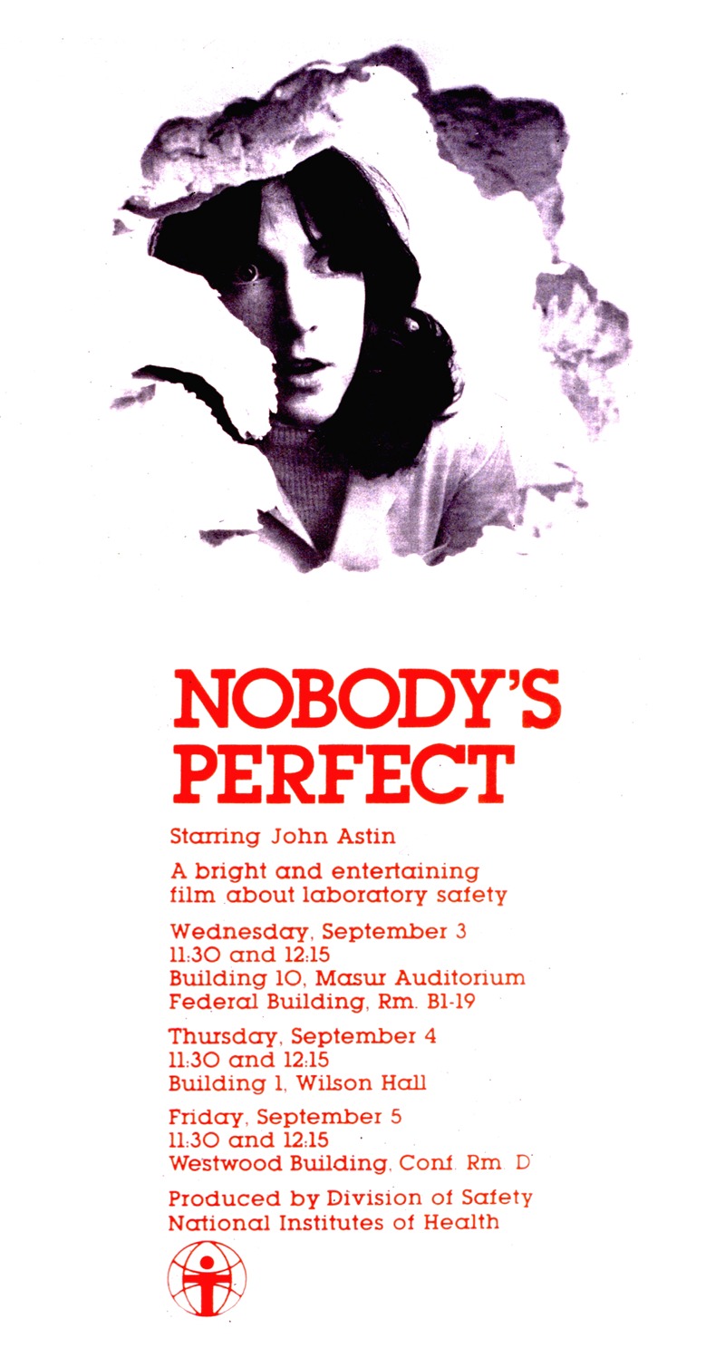 National Institutes of Health - Nobody’s perfect