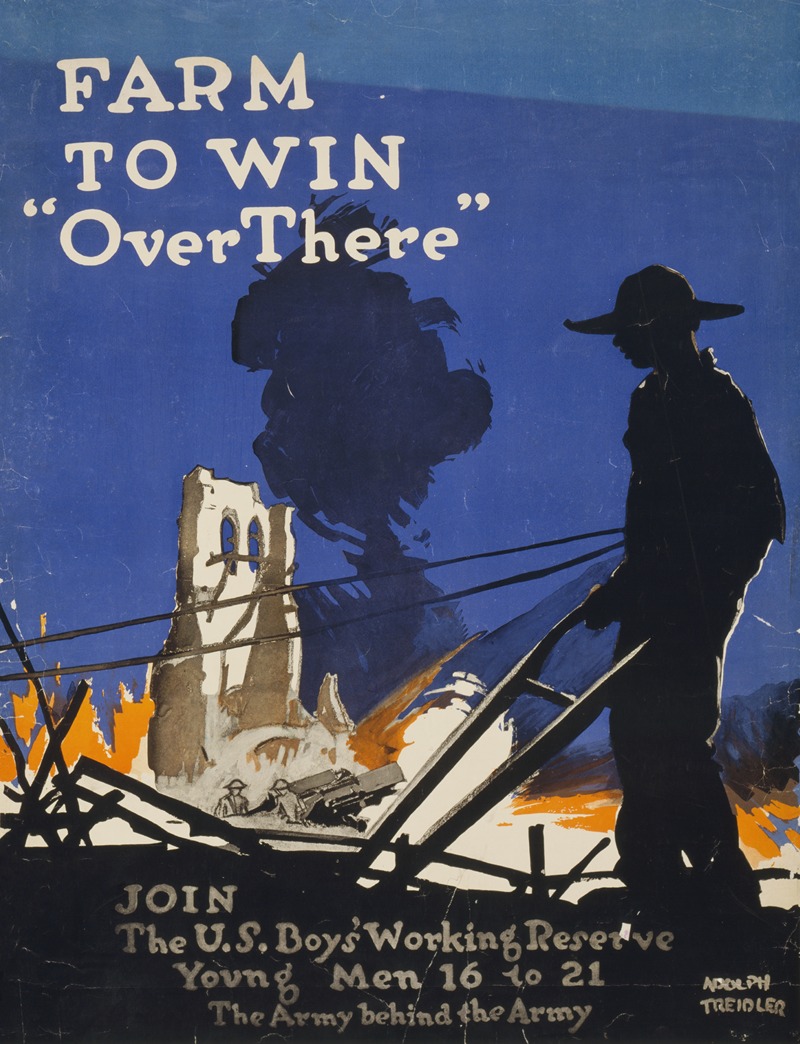 Adolph Treidler - Farm to win ‘over there’