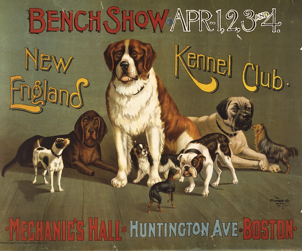 Anonymous - Bench show. New England Kennel Club
