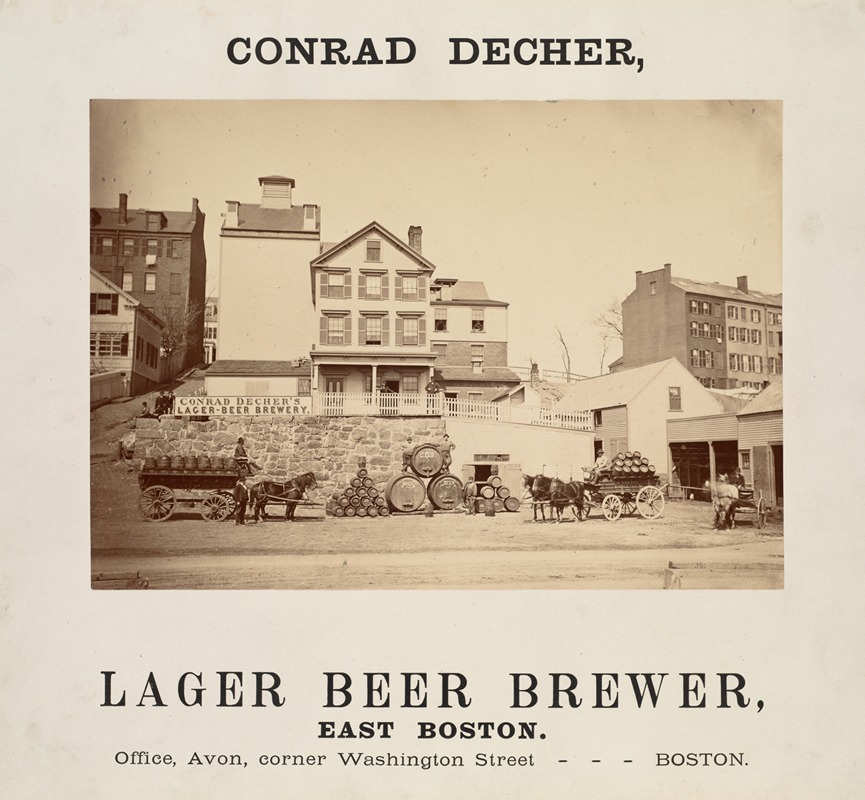 Anonymous - Conrad Decher, lager beer brewer, East Boston