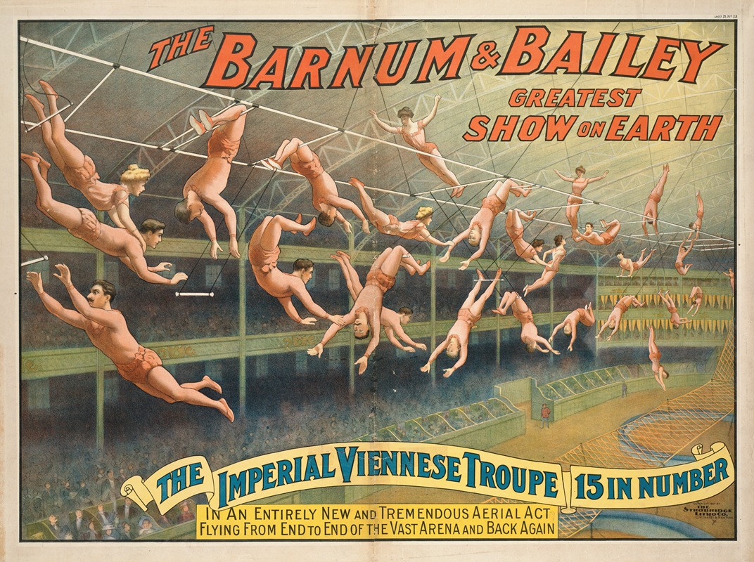 Anonymous - The Barnum & Bailey greatest show on earth : The imperial Viennese troupe, 15 in number