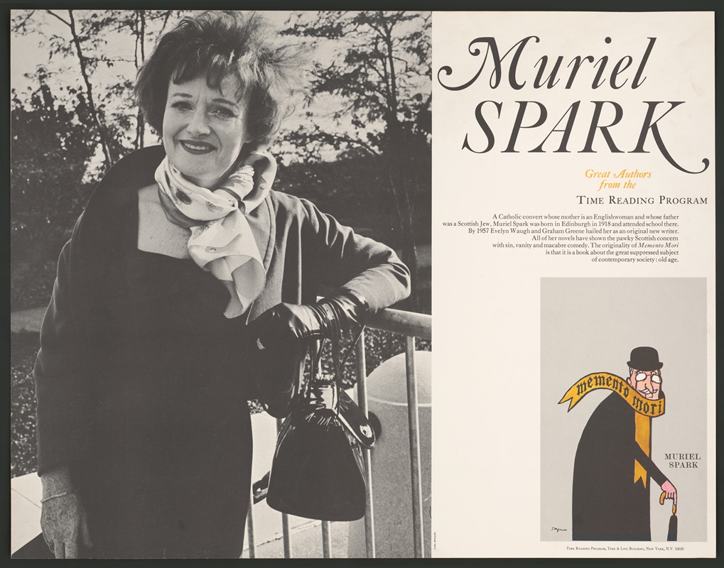 Carl Mydans - Muriel Spark: great authors from the Time Reading Program