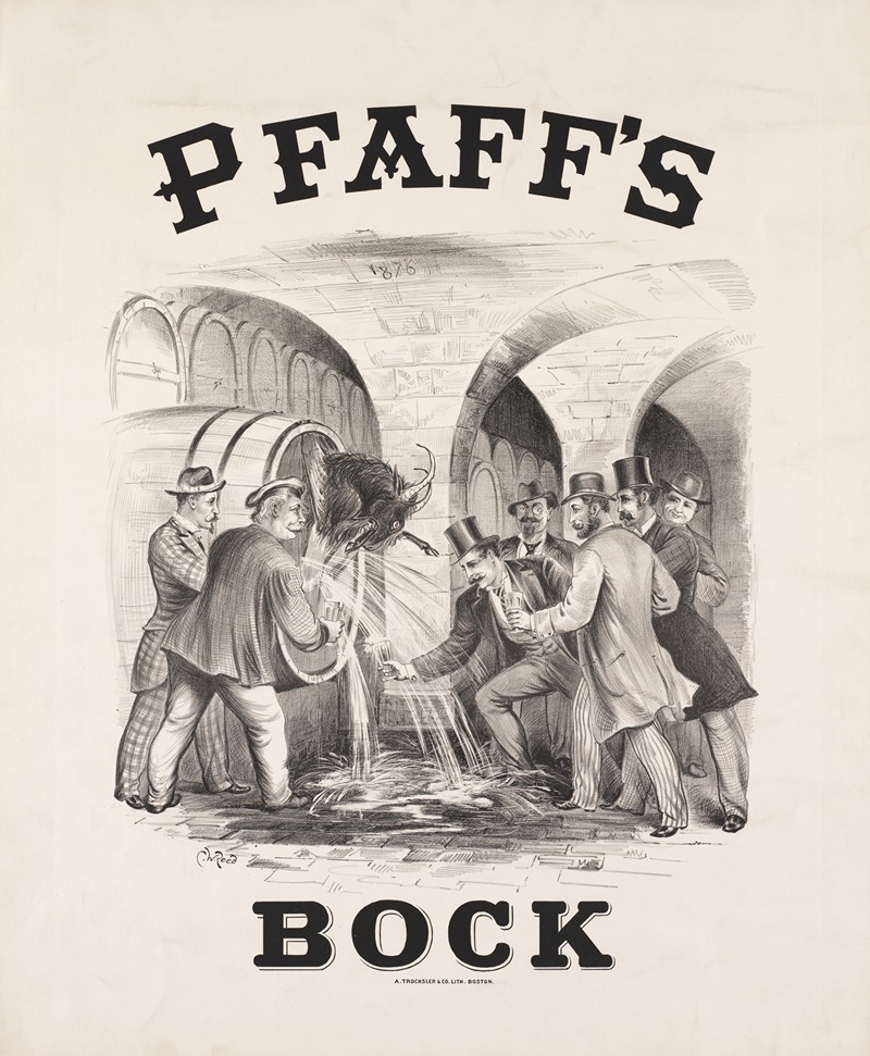 Charles Wellington Reed - Pfaff’s bock