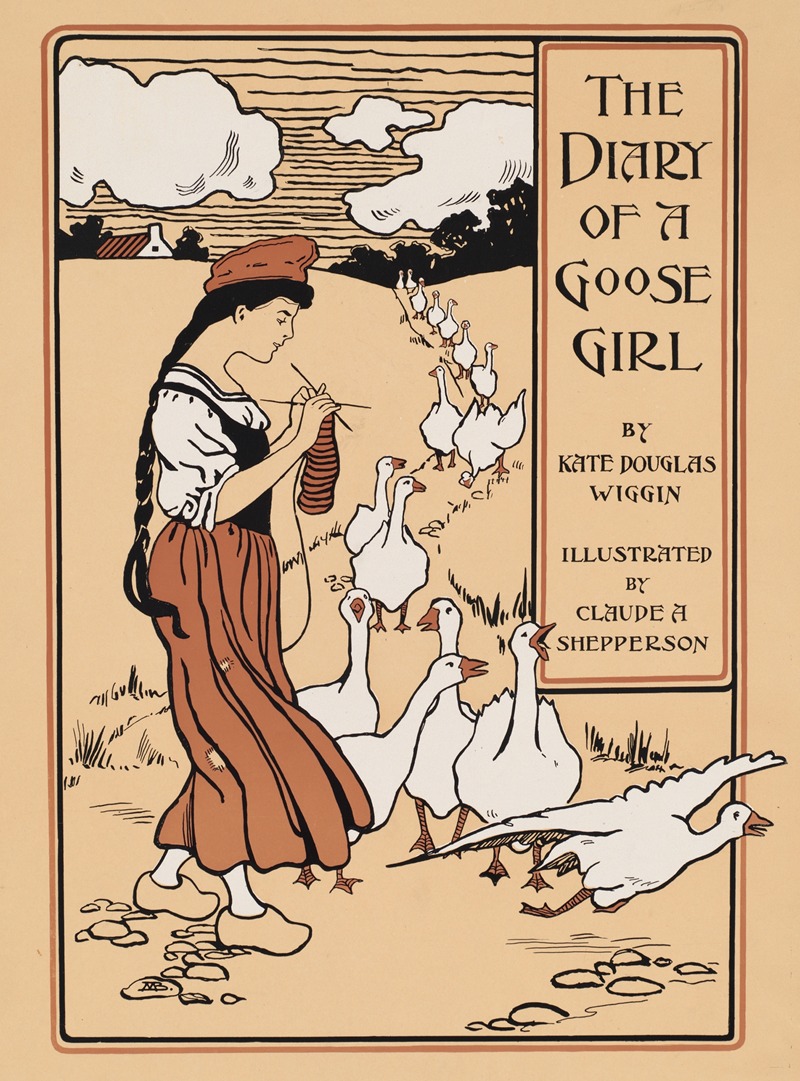 Claude Allin Shepperson - The diary of a goose girl by Kate Douglas Wiggin