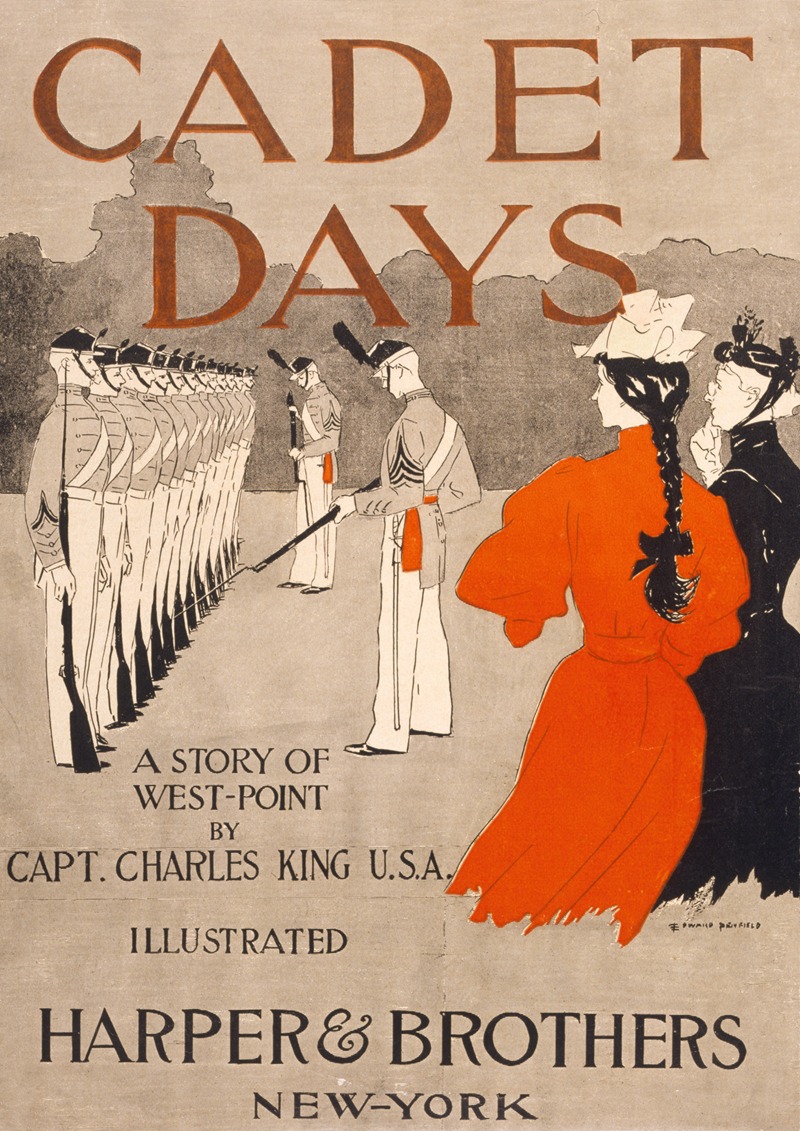 Edward Penfield - Cadet days, a story of West Point by Capt. Charles King