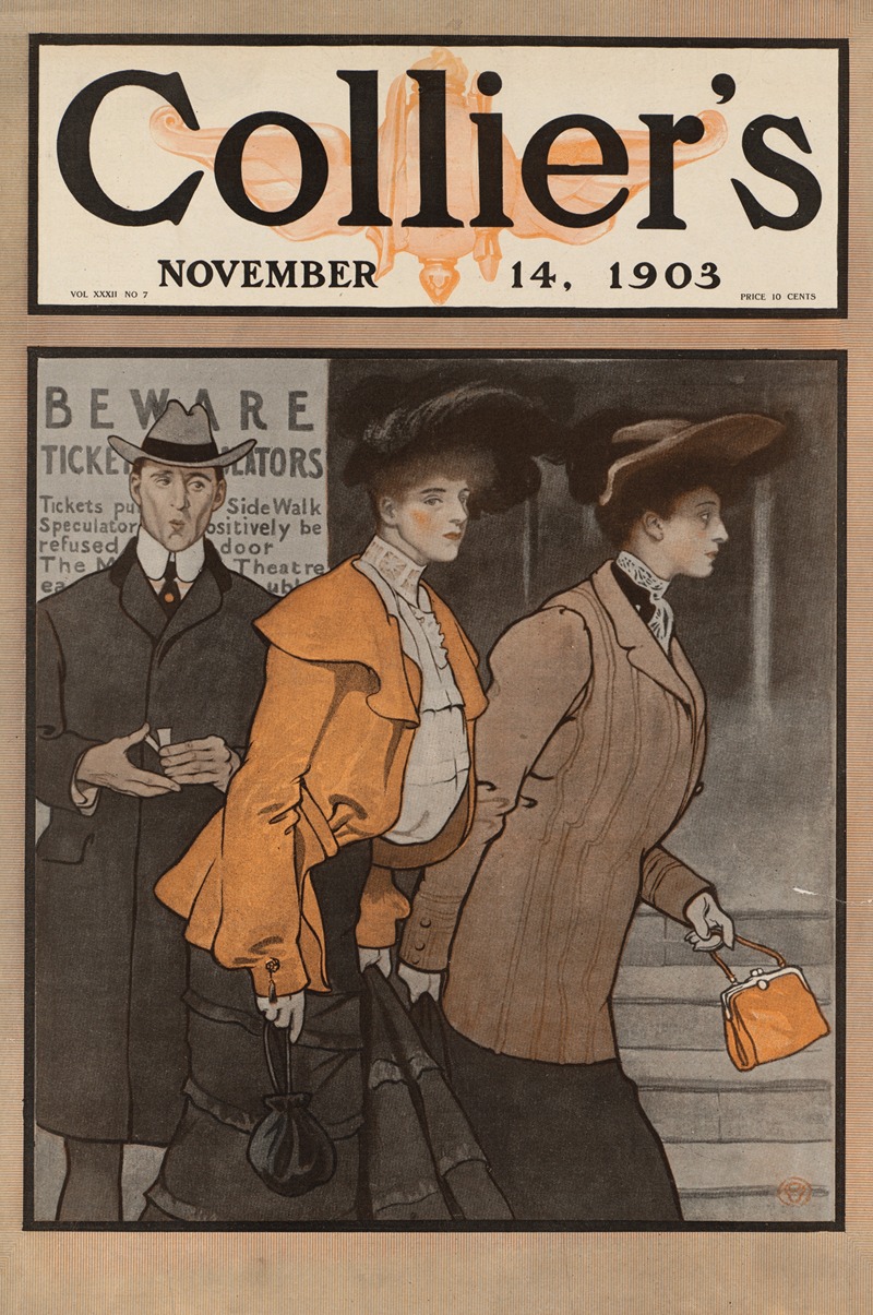 Edward Penfield - Collier’s November 14, 1903