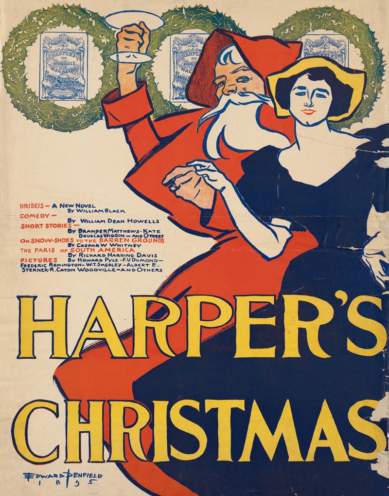 Edward Penfield - Harper’s Christmas