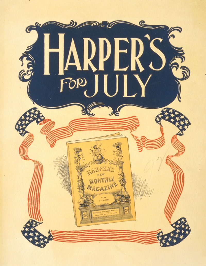 Edward Penfield - Harper’s for July