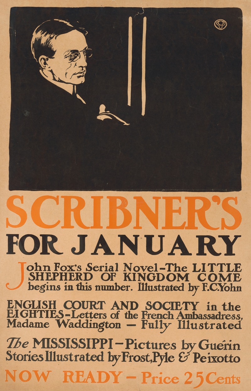 Edward Penfield - Scribner’s for January
