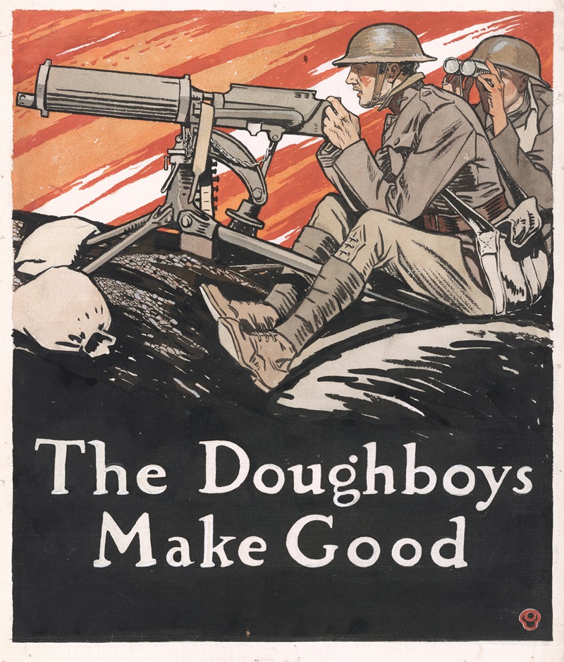 Edward Penfield - The doughboys make good
