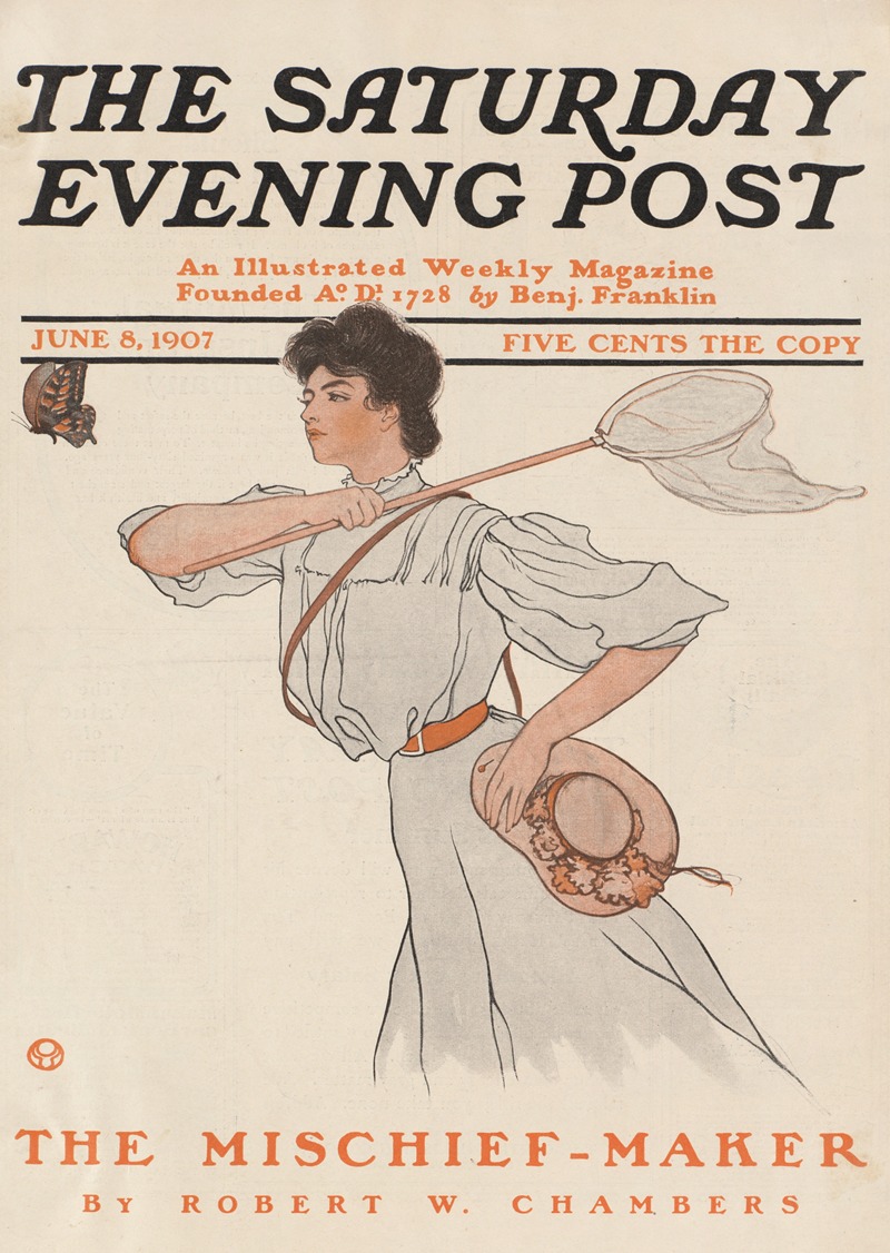 Edward Penfield - The Saturday evening post, June 8, 1907
