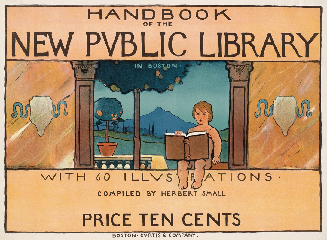 Joseph Lindon Smith - Handbook of the new public library in Boston