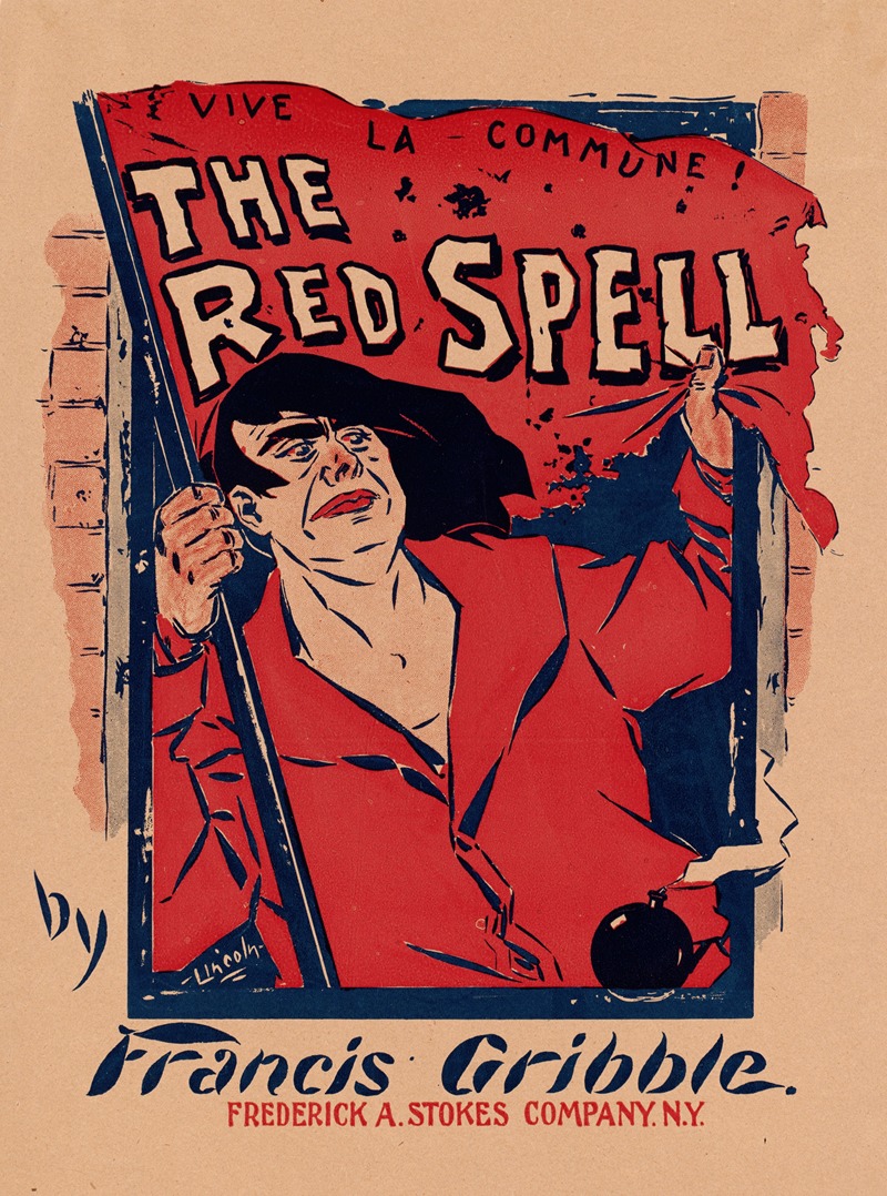 A.W.B. Lincoln - The red spell, by Francis Gribble