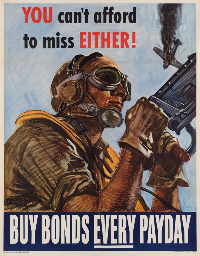 Martha Sawyers - You can’t afford to miss either! Buy war bonds every payday